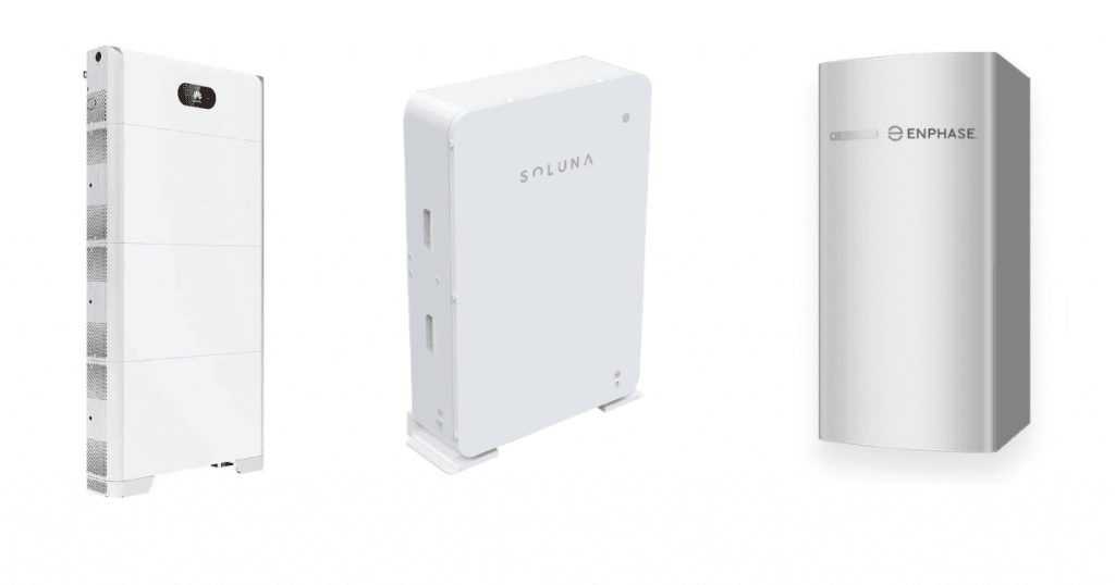 Batteries pour panneau solaire - Soluna, Huwei Luna, Enphase