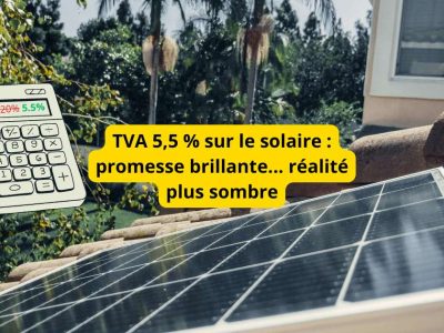 TVA photovoltaïque 5.5% : l’avenir en suspens !