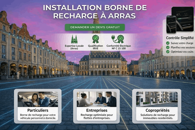 Devis installation Borne de Recharge Arras